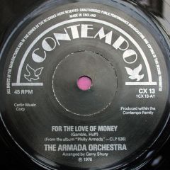 The Armada Orchestra / Ultrafunk - The Armada Orchestra / Ultrafunk - For The Love Of Money / Sting Your Jaws (Part 1) - Contempo