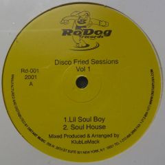 Klublemack - Klublemack - Deep Fried Sessions Vol 1 - Rodog Records 1