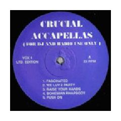 Various - Various - Crucial Accapellas - Not On Label