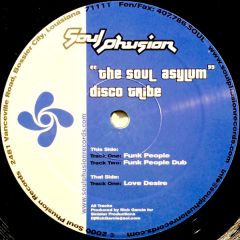 Disco Tribe - Disco Tribe - The Soul Asylum - Soul Phusion Records