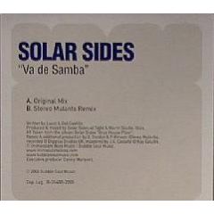 Solar Sides - Solar Sides - Va De Samba - Bubble Soul