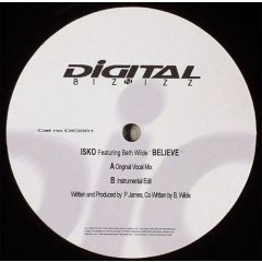 Isko Feat. Beth Wilde - Isko Feat. Beth Wilde - Believe - Digital Biznizz 1