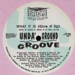 Drum Warriors - Drum Warriors - Move To The Groove (Pink Vinyl) - Unda'Ground Records