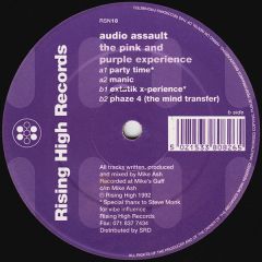Audio Assault - The Pink And Purple Experience - Rising High