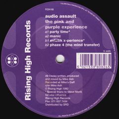 Audio Assault - Audio Assault - The Pink And Purple Experience - Rising High