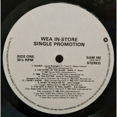 Various Artists - Various Artists - WEA In Store Single Promotion - WEA