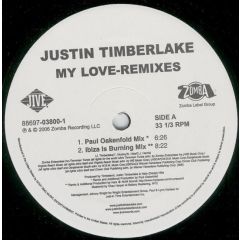 Justin Timberlake Feat. T.I - Justin Timberlake Feat. T.I - My Love - Jive