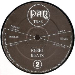 Pan Trax Presents - Pan Trax Presents - Rebel Beats - Pan Trax