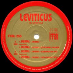 Leviticus - Leviticus - Burial - Ffrr