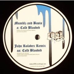 Mumbles & Basis - Mumbles & Basis - Cold Blooded - Og Recordings