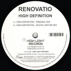 Renovatio - Renovatio - High Definition (Digital Nature Mix) - High Light Records 1
