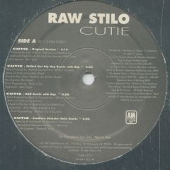 Raw Stilo - Raw Stilo - Cutie - A&M Records
