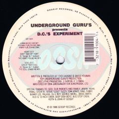 Underground Guru's - Underground Guru's - D.C's Experiment - Gossip