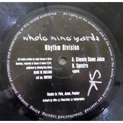 Rhythm Division - Rhythm Division - Gimme Some Juice - Whole 9 Yards