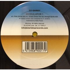 DJ Garry - DJ Garry - Modulator 1 - 33- 45- Records