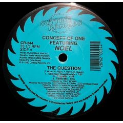 Concept Of One Ft Noel - Concept Of One Ft Noel - The Question - Cutting Records
