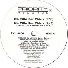 KMC - KMC - No Title For This / Psycho - Priority Records