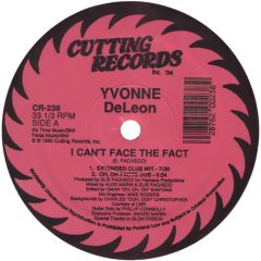 Yvonne Deleon - Yvonne Deleon - I Can't Face The Fact - Cutting