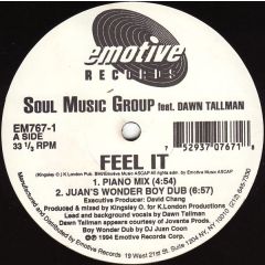 Soul Music Group - Soul Music Group - Feel It - Emotive