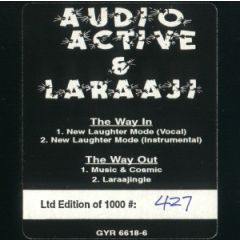 Audio Active & Laraaji - Audio Active & Laraaji - The Way In / The Way Out - Gyroscope