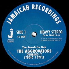 The Aggrovators - The Aggrovators - Dubbing It Studio 1 Style - Jamaican Recordings