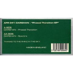 Darshan - Darshan - Phased Transition EP - Flying Rhino