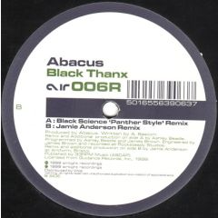 Abacus - Abacus - Black Thanx Remixes - Airtight