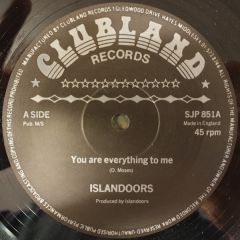 Islandoors - Islandoors - You Are Everything To Me - Clubland Records