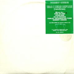 Robert Owens - Robert Owens - Was I Here Before? (Remixes) - Musical Directions