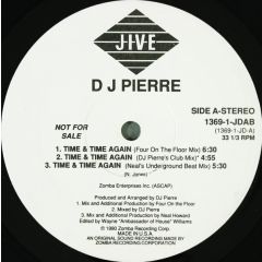 DJ Pierre - DJ Pierre - Time & Time Again - Jive