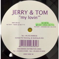 Jerry & Tom - Jerry & Tom - My Lovin - DMD