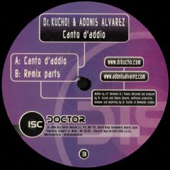Dr Kucho & Adonis Alvarez - Dr Kucho & Adonis Alvarez - Canto D'Addio - Disc Doctor