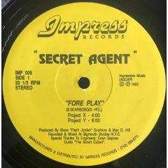 Secret Agent - Secret Agent - Fore Play - Impress Records