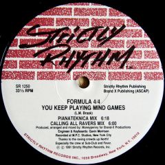 Formula 4/4 - Formula 4/4 - Throwdown The Madness - Strictly Rhythm