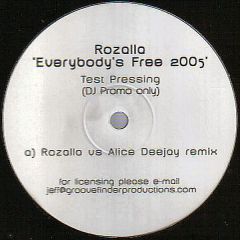 Rozalla - Rozalla - Everybody's Free 2005 - Groovefinder Productions