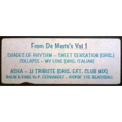 Various - Various - From Da Masta's Vol 1 - From Da Masta's