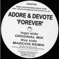 Adore & Devote - Adore & Devote - Forever - Inspired Records