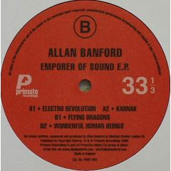 Allan Banford - Allan Banford - Emperor Of Sound EP (Red Vinyl) - Primate