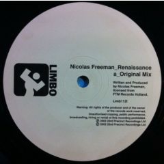 Nicolas Freeman - Nicolas Freeman - Renaissance - Limbo