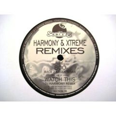 Harmony & Xtreme - Harmony & Xtreme - Boo / Watch This (Remixes) - Section 5