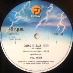 Phil Hurtt - Phil Hurtt - Giving It Back - Fantasy