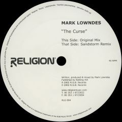 Mark Lowndes - Mark Lowndes - The Curse - Religion Music