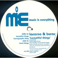 Lacarno & Burns - Lacarno & Burns - Beautiful Things - Mie 3