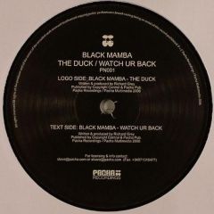 Black Mamba - Black Mamba - The Duck - Pacha Noir