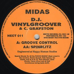 Midas & DJ Vinylgroover - Midas & DJ Vinylgroover - Groove Control - Hectic