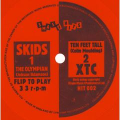 Skids / XTC - Skids / XTC - The Olympian / Ten Feet Tall - Smash Hits! Magazine