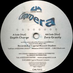 Cimmera - Cimmera - Depth Charge / Zero Gravity - Capital Heaven