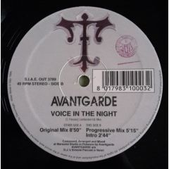 Avantgarde - Avantgarde - Voice In The Night - OUT