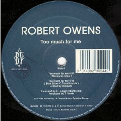 Robert Owens - Robert Owens - Too Much For Me - Blue Room