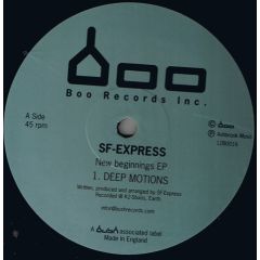 Sf-Express - Sf-Express - New Beginnings EP - Bush Boo